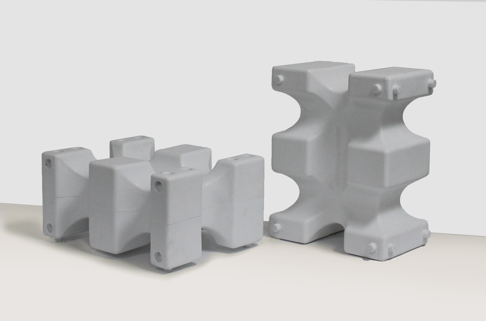 riser max jump block pair in white